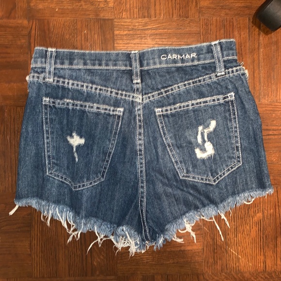 carnage blue denim shorts - Picture 4 of 6